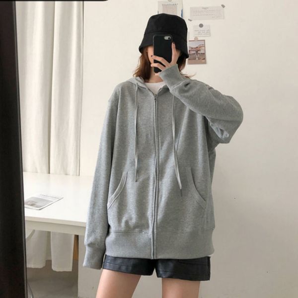 

2021 new women causal hooded jacket oversize spring autumn coat 0601 118x, Black