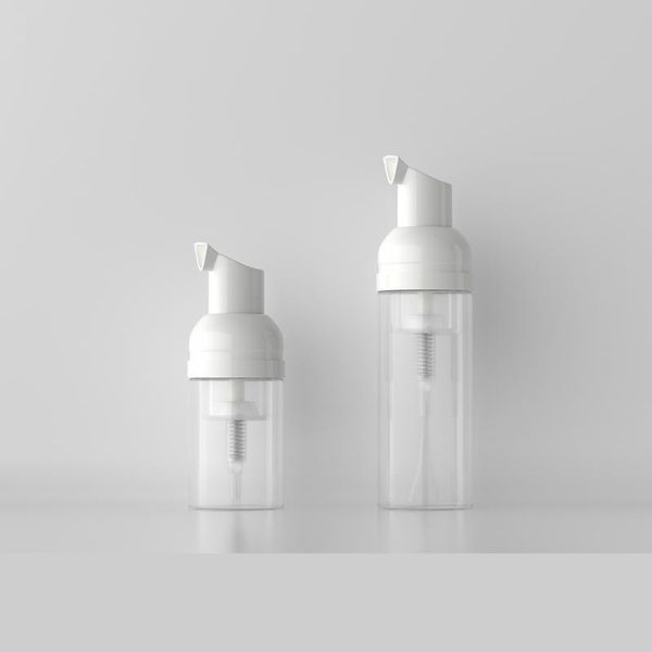 

storage bottles & jars 30ml 60ml 48pcs clear empty foaming bottle liquid soap whipped mousse points bottling shampoo lotion shower gel foam