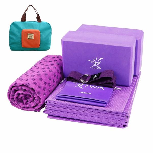 

yoga block kit yoga pilates accessories 7pcs set