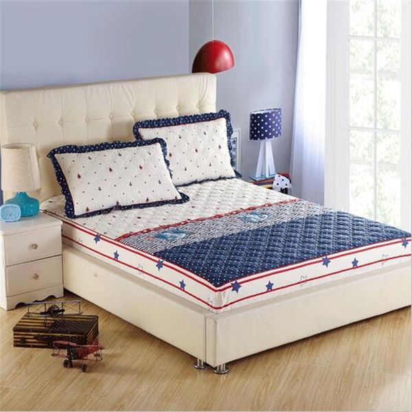 

fitted sheet elastic mattress cover dazzle colour red bed cloth/skirt cover bedspread flat sheet case 3pcs/set