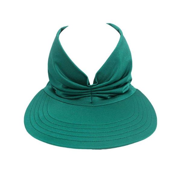 

cycling caps & masks 5 colors summer visor sunhat for men and women casual cap outdoor sun shade protective hat, Black