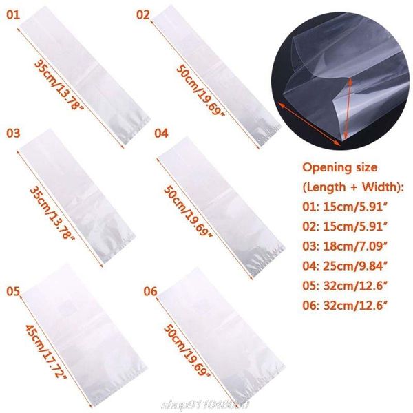 

planters & pots 20pcs 6 sizes mushroom growth bags high temperature plastic planting bag gardening supplies a07 21 drop