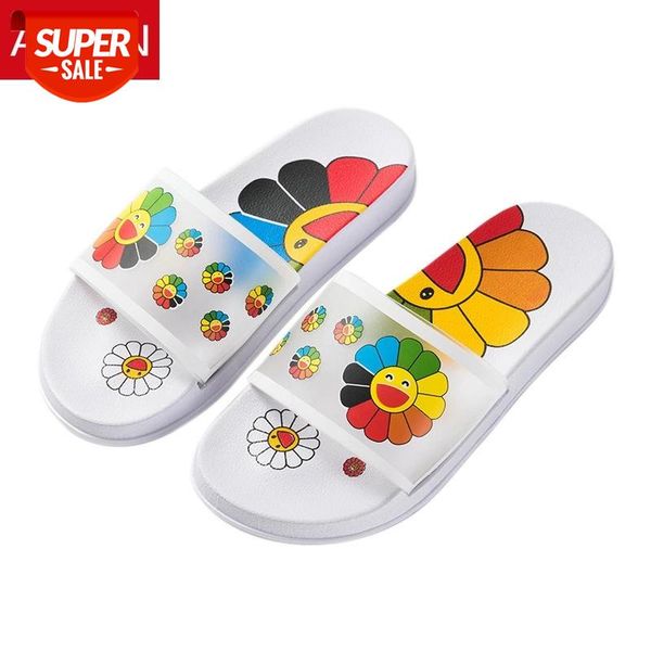 

asifn women's sun flowers cute slippers bathroom cartoon slides non slip summer flip flops zapatos de mujer womens shoes #yp2v, Black