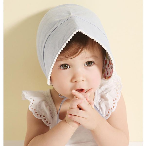 

caps & hats born baby hat cute fruit cotton kids girl cap princess infant toddler bonnet girls pink summer sun gifts, Yellow