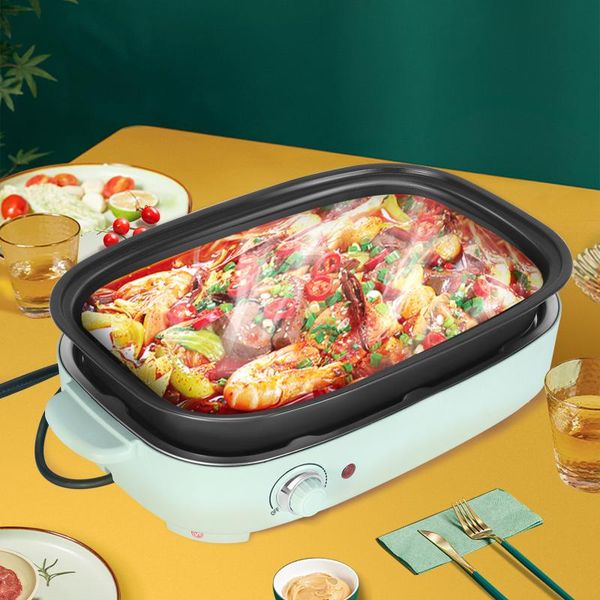 

pans electric grill and pot 3 in 1 indoor non-stick griddle barbecue