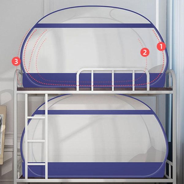 

mosquito net single door student for dormitory bunk bed folding insect mesh portable mongolian yurt netting tent canopy