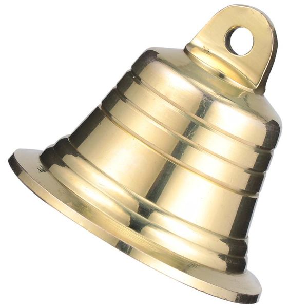 

bike horns 1pc craft bell decorative brass for xmas festival making (golden)