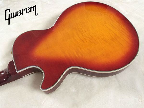 

electric guitar, maple veneer, golden accessories, can be customized certificate