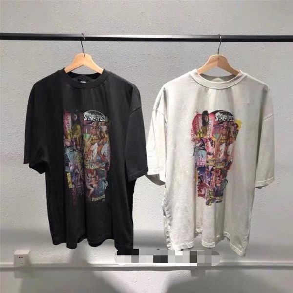 

2021 new welldone masculina mulher melhor-qualidade we11 bem feito camiseta superior hip hop 6qxp, White