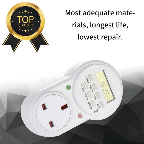

timers eu us uk plug smart power socket digital timer switch energy saving adjustable programmable setting of clock on off time