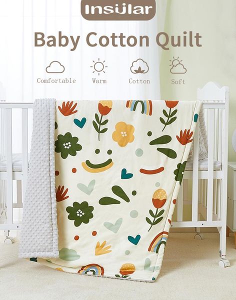 

children cotton summer quilt light blanket 0-6 years old baby