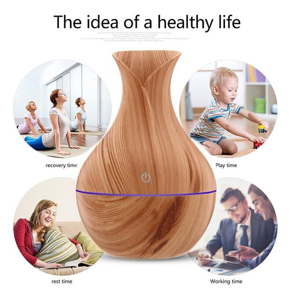 

fragrance lamps air aroma essential oil diffuser led humidifier colorful creative art humidification