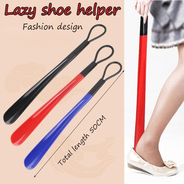 

shoe lifting helper easy lazy helper portable socks slider handled shoe horn fashion design support fh5