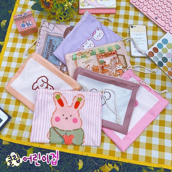 

storage bags organizer makeup bag handbags portable cartoons women's cosmetic high capacity travel home organization