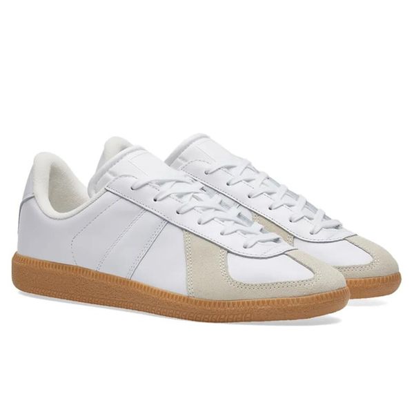 

new fashion casual shoes samba series bw army skate sneakers black white gum mens womens trainers size 36-44