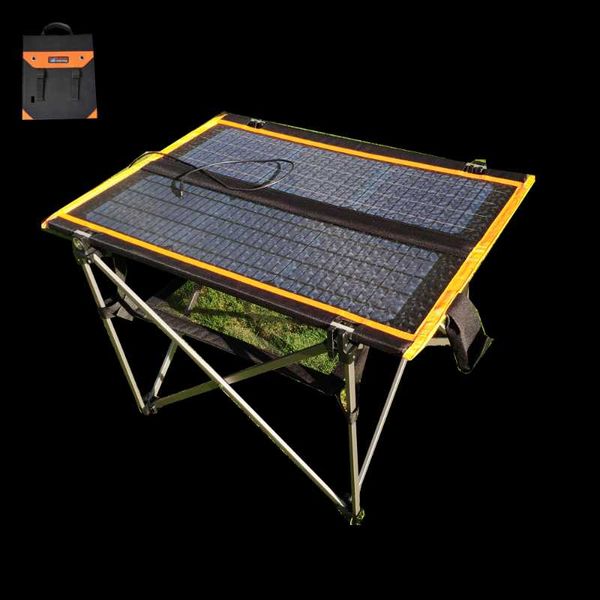 

camp furniture easy to carry movement charging table camping