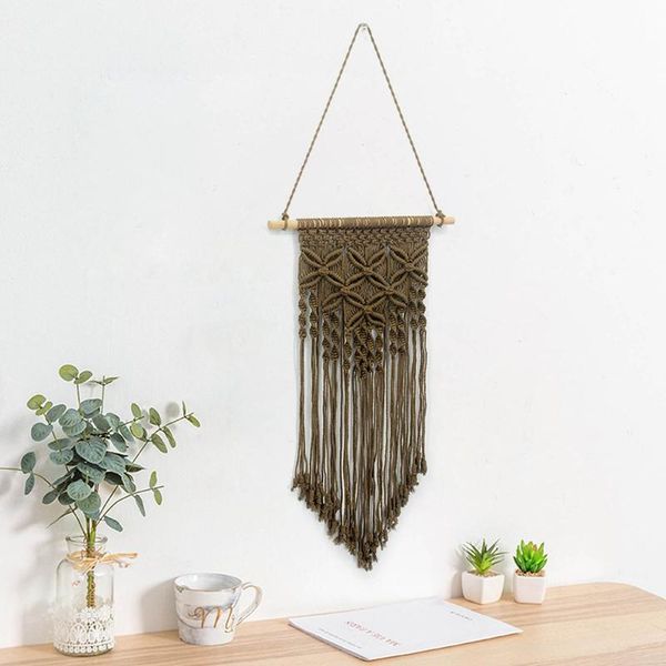 

tapestries lace woven wall hanging handmade tapestry butterfly pattern apartment dormitory room home decoration