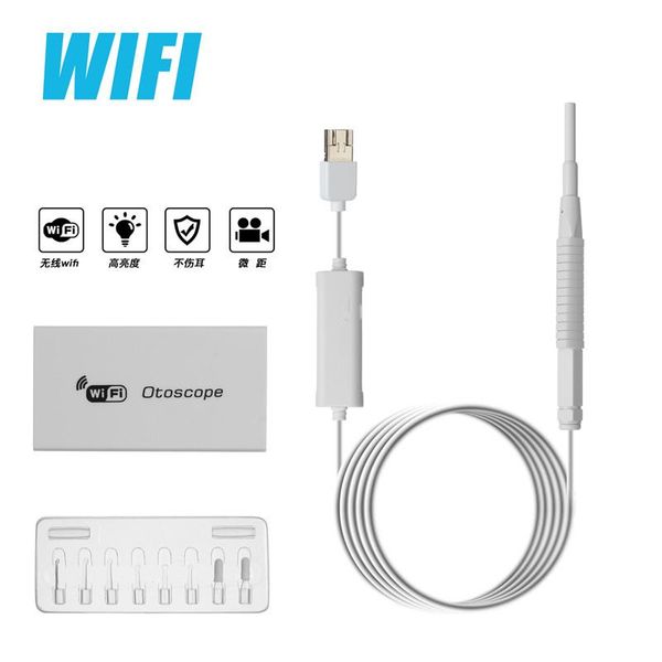

cameras 3.9mm wireless wifi ear pick digital microscope inspection otoscope