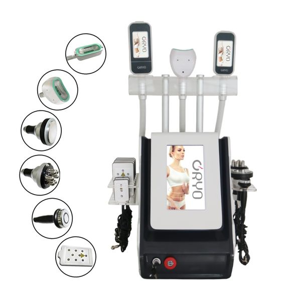 

7 in 1 cryolipolysis slimming machine 40k multifunction fat removal device body shaping fat ing 5 handles beauty equipment