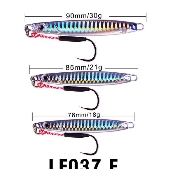 

new lead fish laser jig bass salmon fishing lure 18g 21g 30g deep sinking high reflect jllqax outbag2007