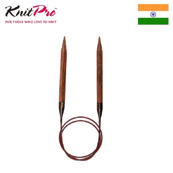 

1 piece knitpro ginger 80 cm fixed circular needle, Black