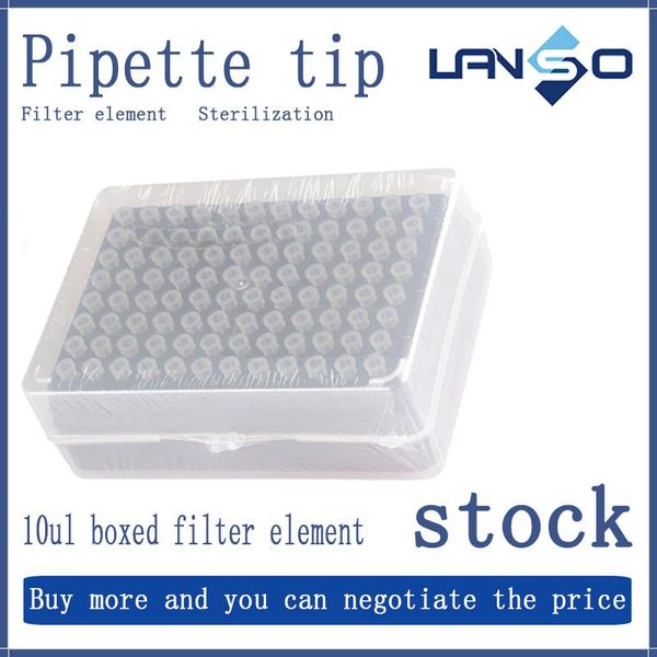 

laboratory pipette tips 10ul micropipette disposable plastic pipette tip lab equipment pipettor tips96pcs
