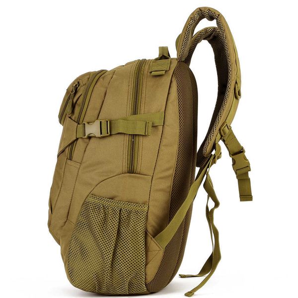 Sina Escadeoft Molle 25L Esporte Mochila 14 polegadas Laptop Militar Militar Saco De Pesca Ao Ar Livre Caça de Camping Sacos Y0721