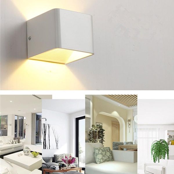 

wall lamp yiyang 7w square 10w rectangle led light aisle el decoration basement bulb porch pathway step stair