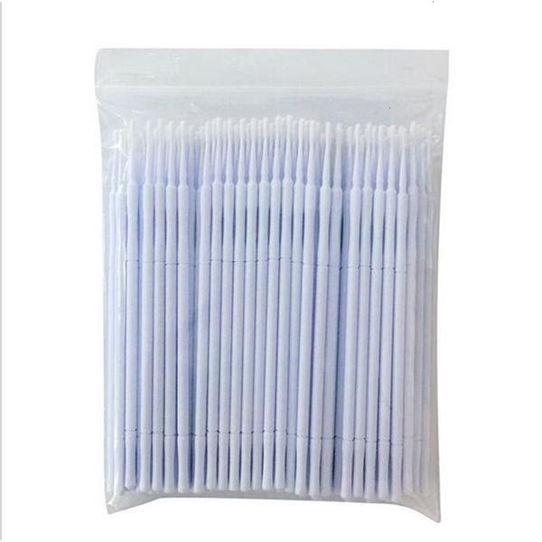 

100pcs/pac mascara brush swab cotton cleaning rod durable micro eyelash extension individual applicators makeup tool wholesale