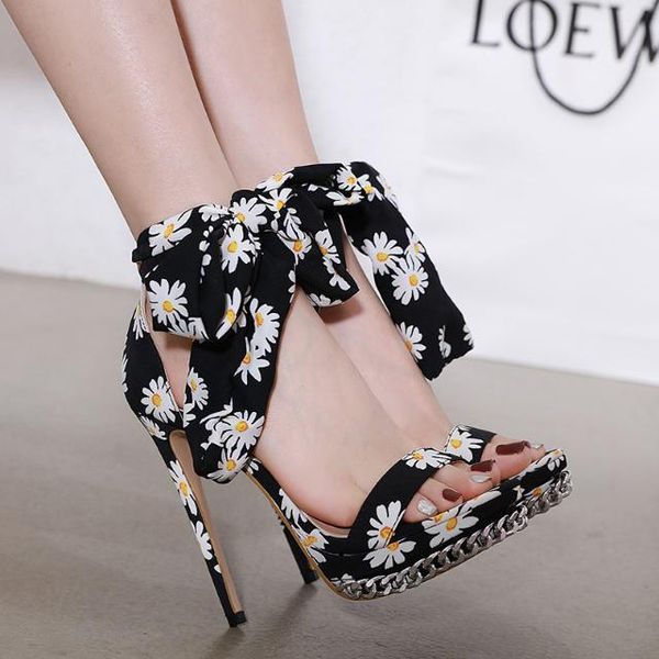 

big size 34-42 block heel platform sandals women wedding shoes 2021 summer high heels gladiator sandals patent leather, Black