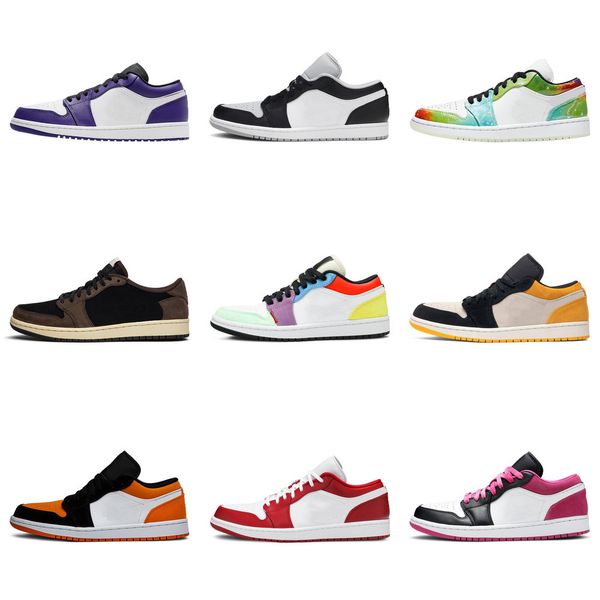 

1s basketball shoes jumpman 1 pine green black men women sport sneaker galaxy court purple shattered backboard obsidian trainerlm5jzc1m