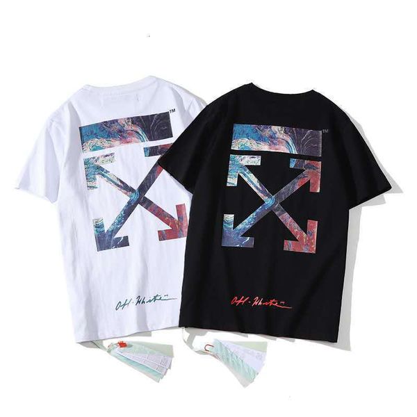 

loose fitting short sleeve collarless casual t-shirt for men and women, White;black