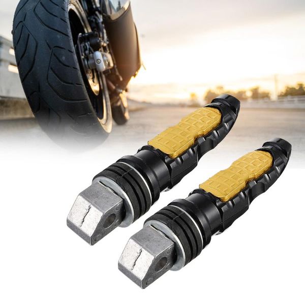 

pedals 2pcs motorcycle pedal bike rear foot peg footrest metal