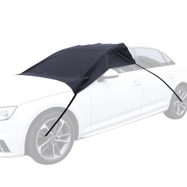 

car sunshade windshield cover m/l 2 size outdoor prevent frost snow protection dustproof heatproof winter thickened fit sedan suv van