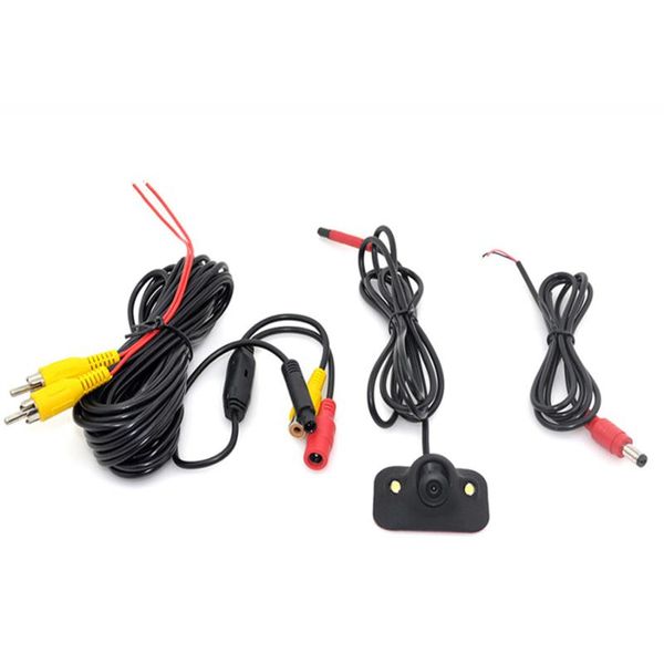 

car rear view cameras& parking sensors universal 170 degree front side blind spot camera ccd 2led waterproof night see