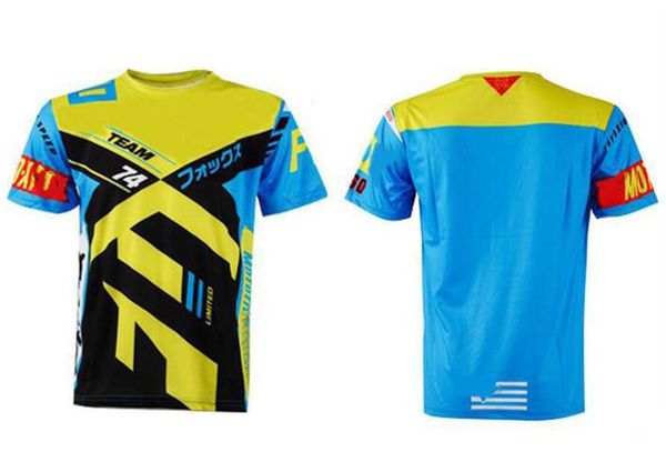 

the same fx brand isle of man moto racing suit off-road locomotive riding short-sleeved car fan knight culture t