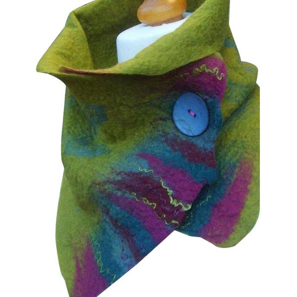 

scarves women button scarf printed winter warm wrap female accessories, Blue;gray