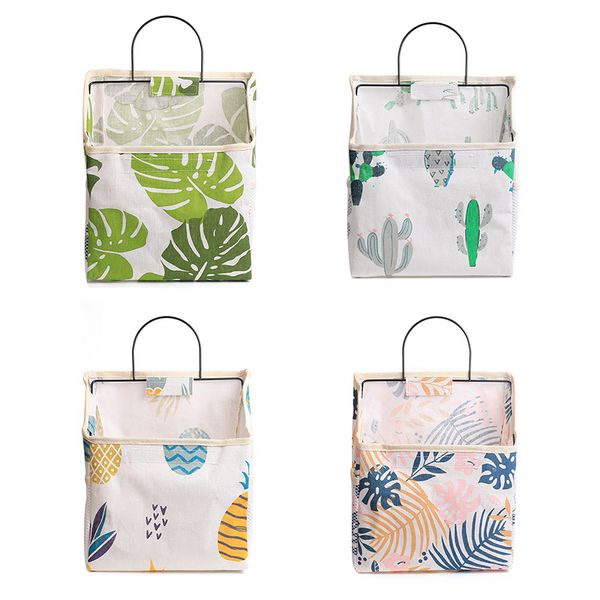 

cotton waterproof storage hanging bag dormitory debris hanging storage bag simple hanging pocket door debris storage bag