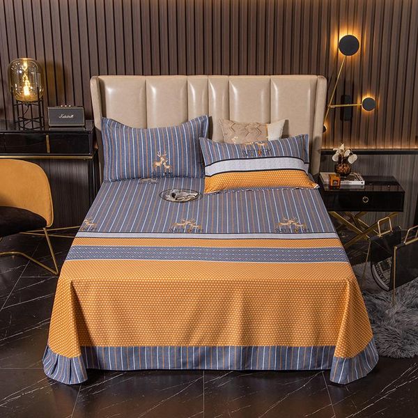 

sheets & sets cotton bed sheet and cases set queen size king widened for deer pattern skirt bedspread