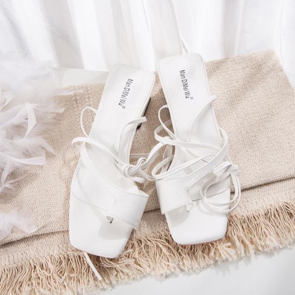 

comfort shoes for women sandals straps shallow mouth summer heels suit female beige open toe flip flops platform soft lace up s, Black