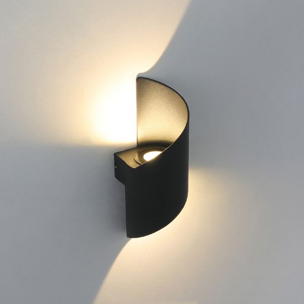 

modern ip65 waterproof up down water 10w led wall light home villa l store corridor balcony sconce lamps outdoor garden light kw-4521