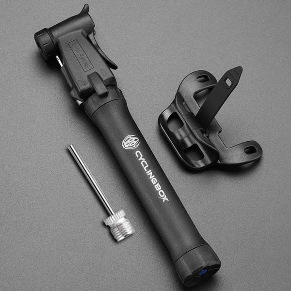 

bike pumps hand sport & cycling bicycle air pump ball basketball soccer tyre inflator