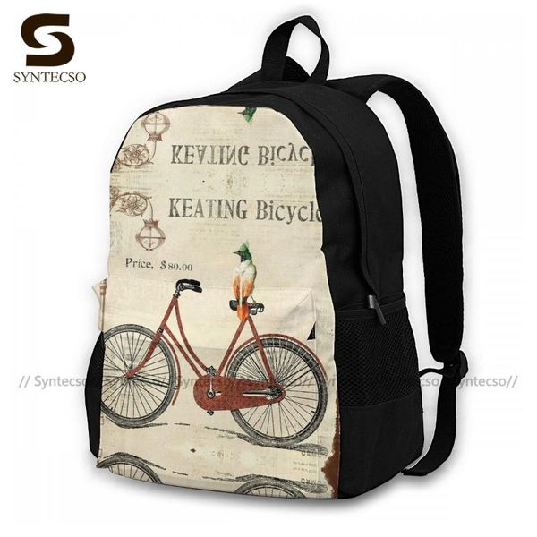 

newspaper backpacks youth large unusual backpack polyester university bags