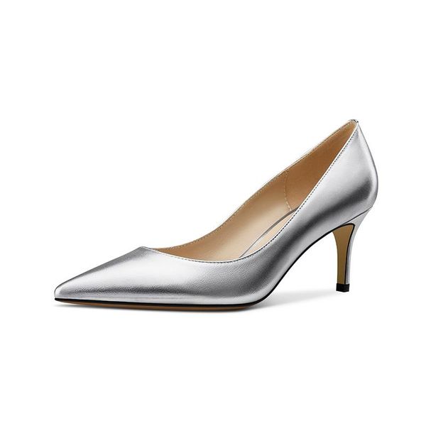 

dress shoes women's pointed toe slip on stiletto medium high heels pumps women working party, Black