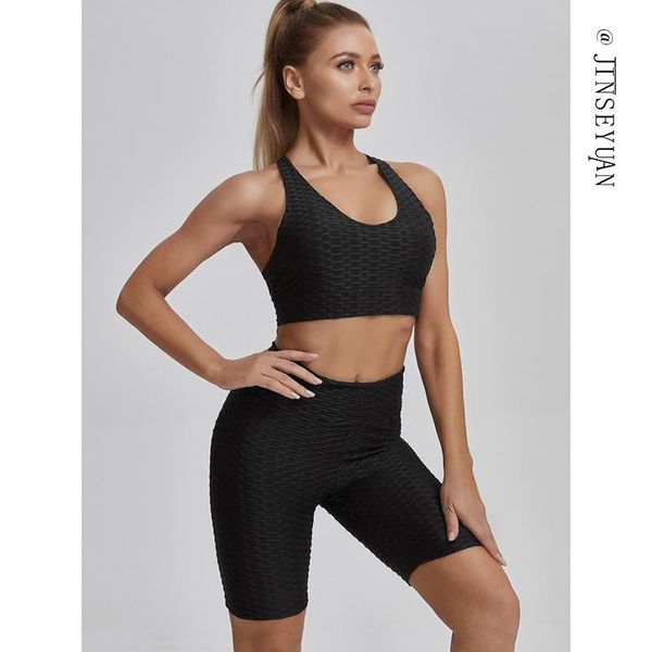 

women's tracksuits joggers sport set women tracksuit clothing 2021 shorts high waist suits with, Gray