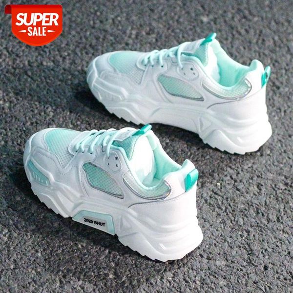 

women shoes 2020 chunky sneakers lady vulcanize shoes femme platform sneakers trainers casual woman brand summer sports #2k4q