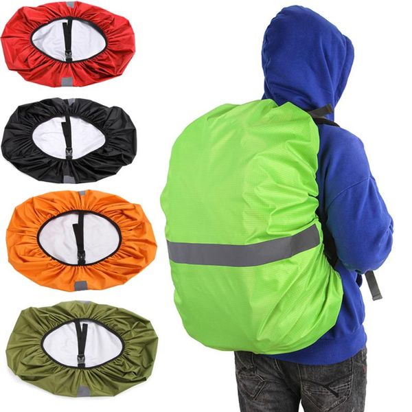 

outdoor bags rain cover backpack 20l 35l 45l 60l reflective waterproof bag camo tactical camping hiking climbing dust raincover