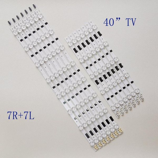

14 pcs/set led backlight strip for samsung 40'' tv 2013svs40f l 8 2013svs40f r 5 ue40f6340 ue40f6130 ue40f5700 ue40f6130ak