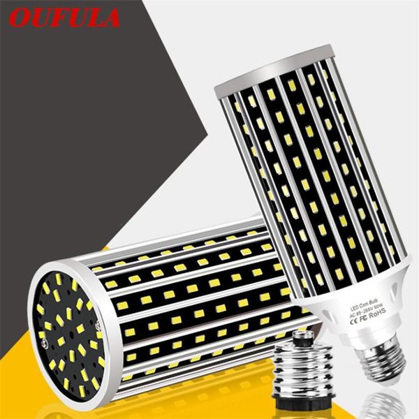 

bulbs oufla led corn lamp high power e27 e26 50w highlight suitable for factory workshop warehouse supermarket shopping mall