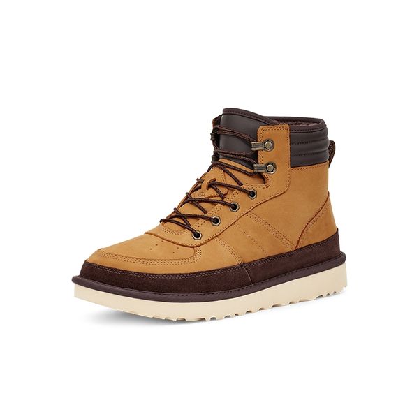 

wgg designer shoes classic genuine leather men snow boots casual martin boot af1 wholesale fashion brand waterproof ankle land hiking sports, Black